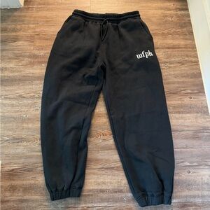 Black WolfPak Joggers